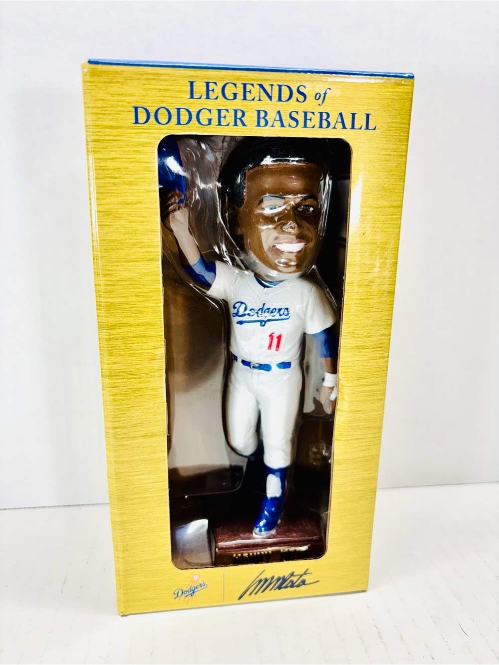 Los Angeles Dodgers Manny Mota Bobblehead Legends of Dodger Baseball SGA 2023